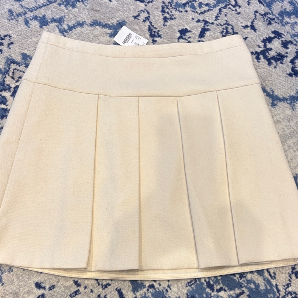 Jcrew pleated skirt size 6